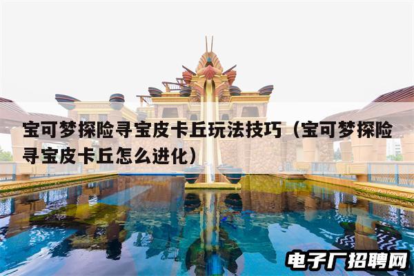 宝可梦探险寻宝皮卡丘玩法技巧（宝可梦探险寻宝皮卡丘怎么进化）