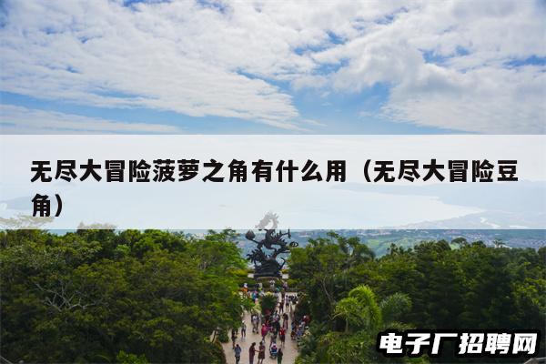 无尽大冒险菠萝之角有什么用(无尽大冒险豆角) 无尽大冒险菠萝之角有什么用(无尽大冒险豆角)