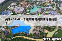 关于VGAME一个纸碎片异闻做法详解的信息