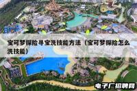 宝可梦探险寻宝洗技能方法(宝可梦探险怎么洗技能) 宝可梦探险寻宝洗技能方法(宝可梦探险怎么洗技能)