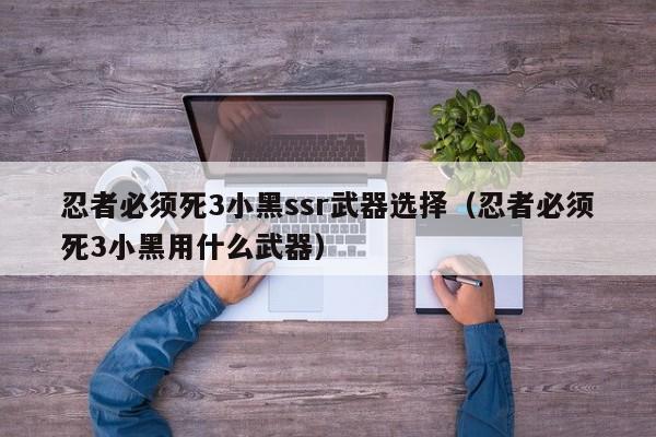 忍者必须死3小黑ssr武器选择(忍者必须死3小黑用什么武器) 忍者必须死3小黑ssr武器选择(忍者必须死3小黑用什么武器)
