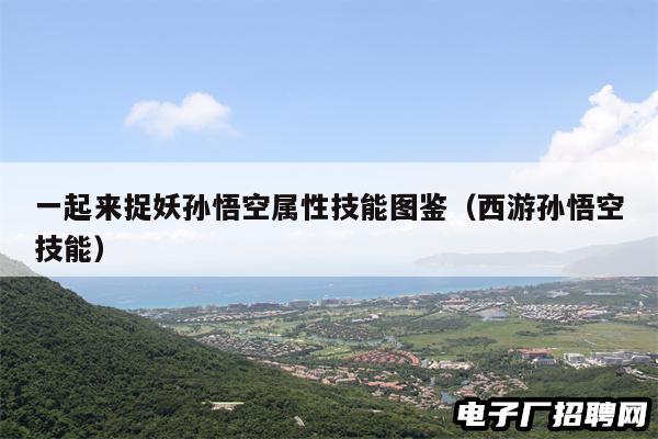 一起来捉妖孙悟空属性技能图鉴（西游孙悟空技能）