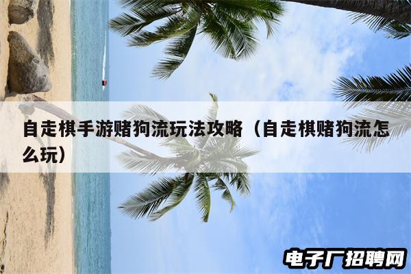 自走棋手游赌狗流玩法攻略（自走棋赌狗流怎么玩）