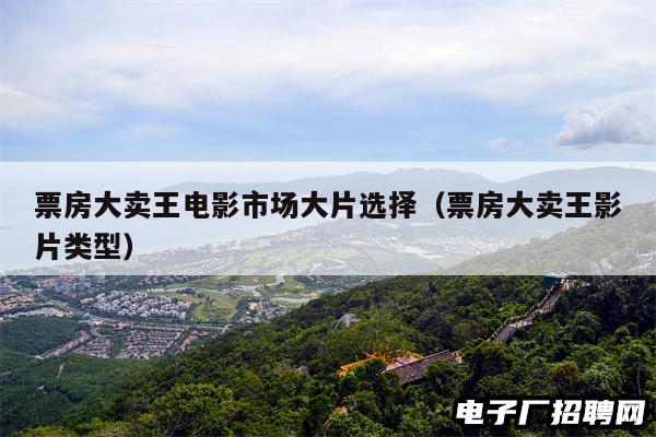 票房大卖王电影市场大片选择（票房大卖王影片类型）
