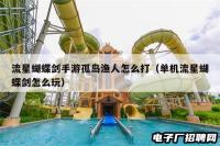 流星蝴蝶剑手游孤岛渔人怎么打（单机流星蝴蝶剑怎么玩）