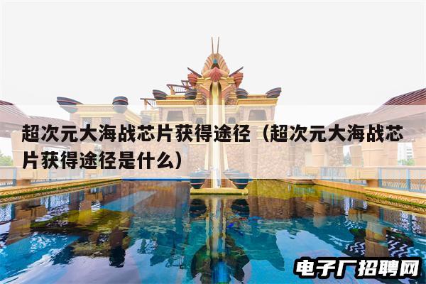 超次元大海战芯片获得途径（超次元大海战芯片获得途径是什么）